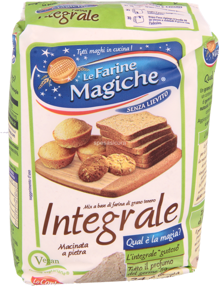 LE FARINE MAGICHE FARINA INTEGRALE 5 CEREALI KG 1 - Caputo Food