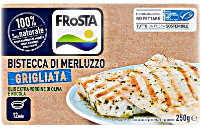 FROSTA MERL.BISTECCA GRIGL.RUCOLA AST GR 250