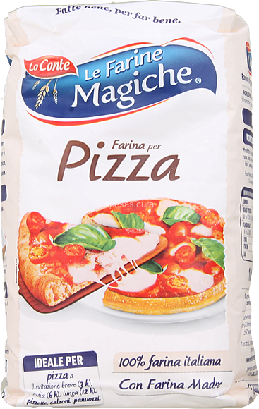 Lo Conte Alimenti senza Glutine Farine Magic Preparati e Impasti Mix Pane  Pizza senza Lievito 500 g