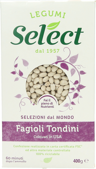 Fagioli Cannellini Secchi 400 g - Legumi Select