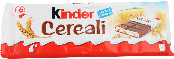 Kinder Maxi, barrette di cioccolato al latte, 10 pezzi da 21 gr