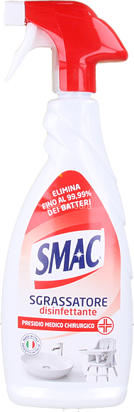 Spray Sgrassatore Smac Express Profumo di Limone - 650 ml x2