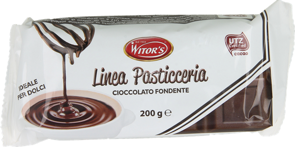 Cioccolato Bianco 200 g Witor's Cakeitalia Cioccolato Professionale