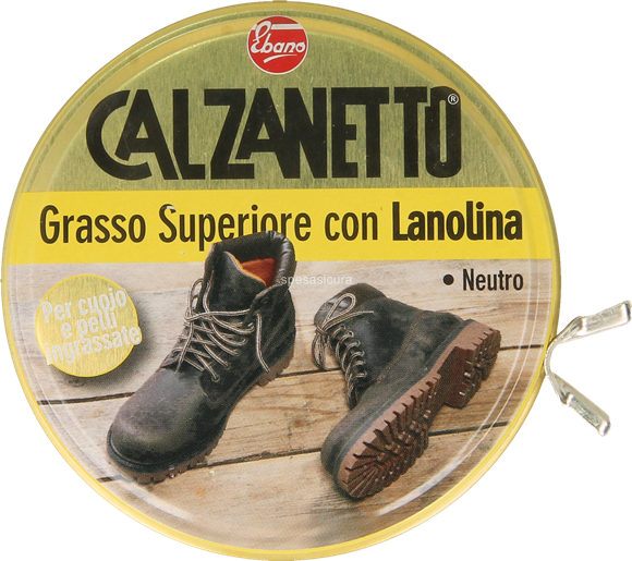 Grasso per Scarpe con Lanolina - Calzanetto - Ebano