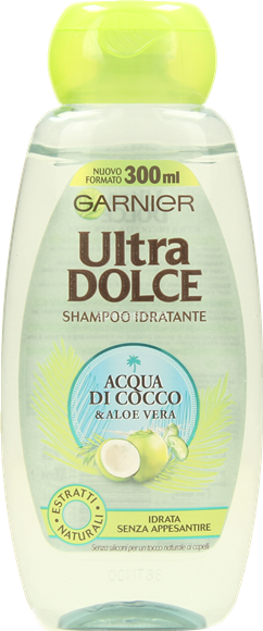 Ultra Dolce Shampoo Idratante Acqua di Cocco e Aloe V