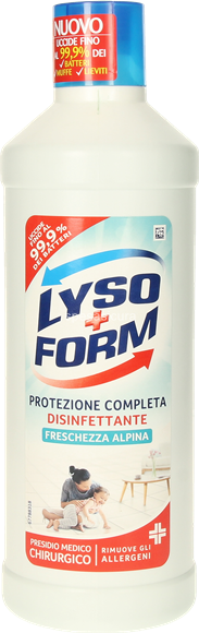 LYSOFORM Protezione Completa Disinfettante Superfici Delicate 1,25