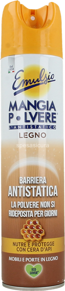 Spray Emulsio Mangiapolvere Legno con Cera d'Api - 300 ml - Acquista Online  Emulsio Mangiapolvere in offerta!