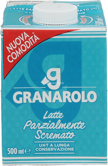 Latte Parzialmente Scremato Granarolo a lunga conservazione - 500 ml -  Acquista Online Latte Granarolo in offerta!