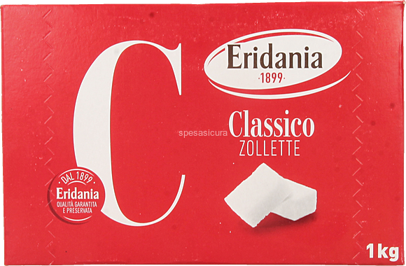 Zollette di Zucchero Eridania Classico - 1 Kg - Acquista Online Zollette di Zucchero  Eridania a prezzo scontato!