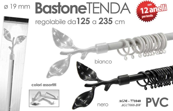 Bastone Tenda 125-235 Cm Assortita