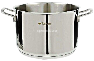Casseruola Tognana Pure Roq 20 Cm Con Coperchio In Vetro – Alluminio Forgiato, Antiaderente 4 Strati, Induzione, Grigia