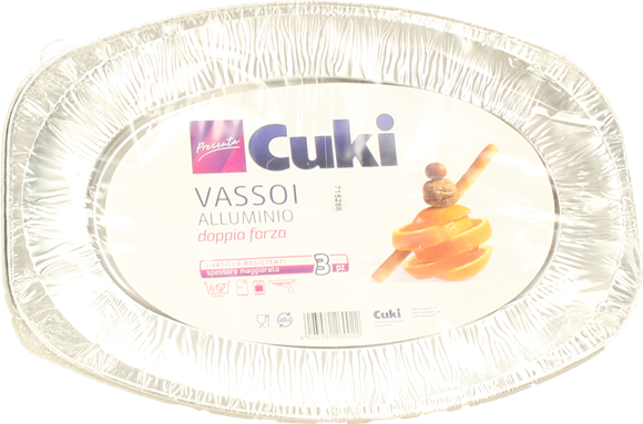 Vassoio Di Scorta Liscio In Alluminio Per Forno Kukoo – 44x31,5 Cm – Ricambio Originale