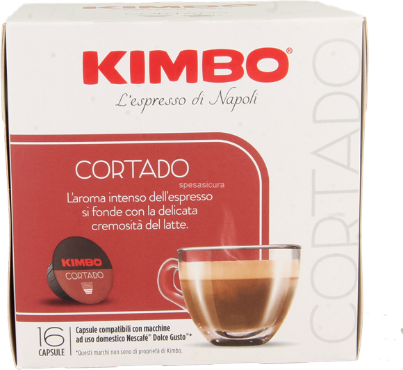 Kimbo capsule Comp Dolce Gusto - Cortado 16 pz