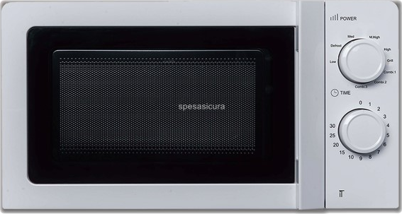 spesasicura – fare la spesa online – la vita fila senza file - forno  microonde 20lt c/grill 700w mw20lt